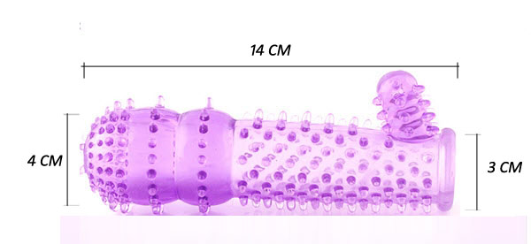 spesifikasi ukuran kondom kristal silikon berduri